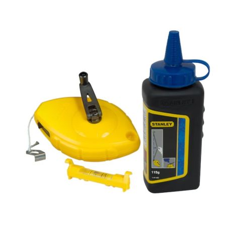STANLEY - Rola linie de creta STANLEY® 30 m cu creta albastra și nivela 30 M - 0-47-443