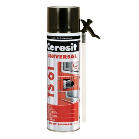 Spuma poliuretanica pentru montaj, cu aplicare manuala,CERESIT 500ML TS61 576174