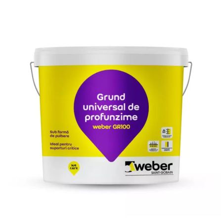 WEBER - GRUND DE PROFUNZIME  GR100 / 5KG (AMORSA)