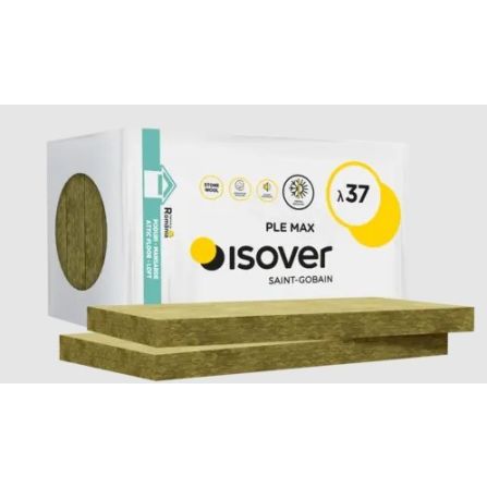 ISOVER - PLE MAX 50 ISOVER 1000X600X50MM 7,2MP/BAX - 5200954622