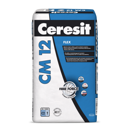 ADEZIV GRESIE/FAIANTA CM12 / 25KG INT/EXT FLEXIBIL CERESIT