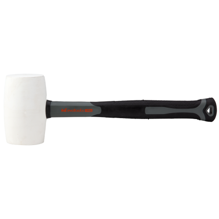 CIOCAN CAUCIUC ALB CU COADA DIN FIBRA DE STICLA 250GR - 601080