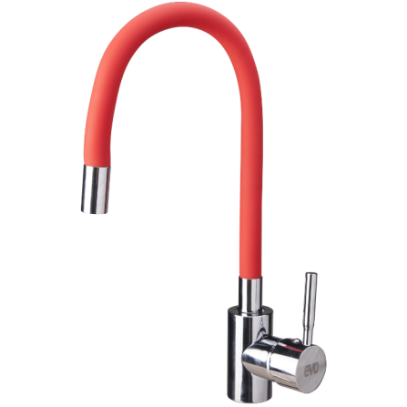 BATERIE BUCATARIE PIPA FLEXIBILA ROSU  S 680342