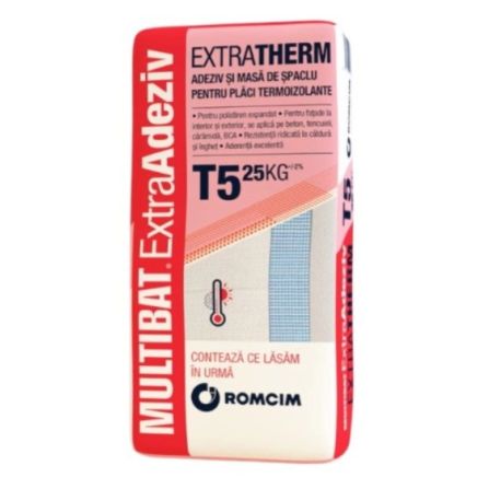 EXTRATHERM MULTIBAT 25KG LIPIRE SPACLUIRE POLISTIREN