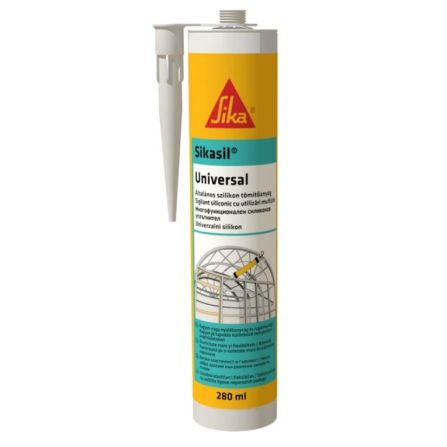 SILICON SIKASIL UNIVERSAL ALB 280 ML