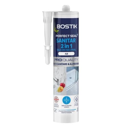 SILICON SANITAR 280ML BOSTIK