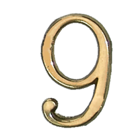 CIFRA AUTOADEZIVA PLASTIC M:9-644070